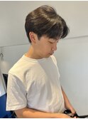 センターパート メンズヘア 就活ヘア 原宿 表参道