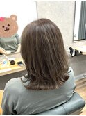 ワンレン/小顔/ネビージュ/ボブルフ/黒髪/稲毛/稲毛駅