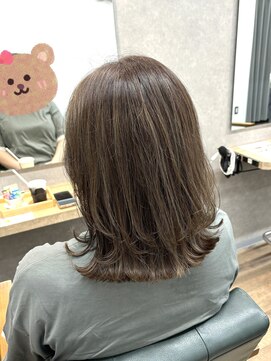 リベストバイジェービー 稲毛(li best. byjb) ワンレン/小顔/ネビージュ/ボブルフ/黒髪/稲毛/稲毛駅