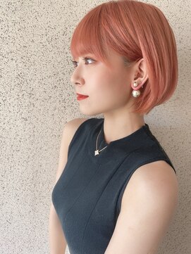 リピース(Re.peace) Repeace.ショート×ピンクオレンジ