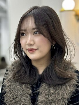 シーテメゾン(Ciete Maison) 【yuuka 】くびれミディアム/ミディアムレイヤー/韓国ヘア