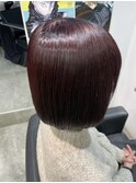 ブリーチなし にじさんじ 佐伯イッテツ ココアブラウン ボブ
