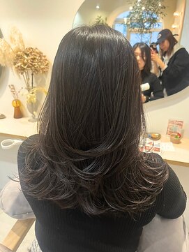 ピピバイヨーク(pipi, by yoke.) 透明感カラー/シアーグレージュ/艶髪