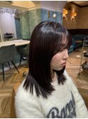 ●杉浦メルティカラーフェミニンロング似合わせカット