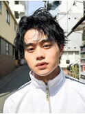 【白石】メンズショート韓国ヘア刈り上げ原宿簡単スタイリング