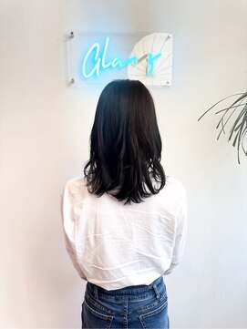 グランツ(GLANZ) 暗髪ゆるふわウェーブ