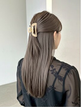 アオアクア バイ グルグル 小岩店(ao akua by GULGUL) 小岩/レイヤーカット/ダブルカラー/ブリーチなしカラー/顔周り