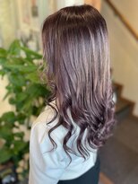 トータルビューティサロン シェリ(total beauty salon cheri)&nbsp;ディープバイオレット×フロントレイヤー