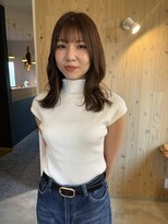 キツネ(KITSUNE)&nbsp;ミディアム / レイヤー/ ブラウン