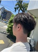メンズカット/フェザーパーマ