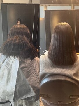 エノア 東京(ENORE) ストレートスタイル/艶髪/髪質改善/縮毛矯正/20代30代40代50代