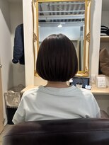 トムヘアーデザイン 楠葉店(TOM HAIR DESIGN)&nbsp;水素トリートメント×カラー×ボブ