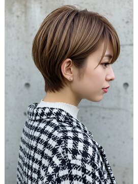 ハピネス 王寺店(Happiness) マッシュショート 丸みショート 刈り上げショート 奈良 王寺