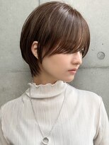 ギークス(GEEKS)&nbsp;【GEEKS渋谷】ショートレイヤー/冬ヘア/ナチュラルブラウン/小顔