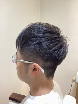 ビジネスショート30代40代50代メンズカットヘッドスパ新瑞橋