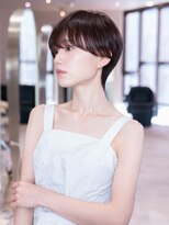 ケアリー 越谷レイクタウン(Carelly)&nbsp;デザインカラー/レイヤーカット/ウェットヘア/オリーブベージュ