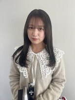 オンド(onde)&nbsp;アッシュカラー　レイヤーカット