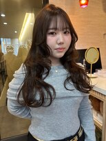 ソワンドゥブレスココ 京都店(soin de brace coco.)&nbsp;Long layer×まろブラウン