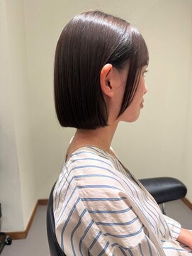 クリック(Click) ボブ/切りっぱなし/顔周りカット/30代40代50代/小倉美容室