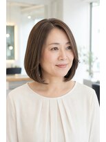 ブレス 小阪店(brace)&nbsp;白髪ぼかしボブ