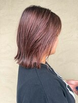 ラポール 蟹江(RAPPORT)&nbsp;【ボブ】ツヤ感赤みブラウンボブで小顔見せ