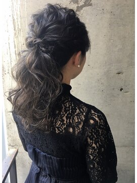 シュリット(schritt) ブルージュ×ポニーテール♪  schritt mutsuki