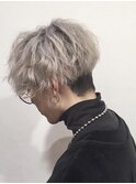 《Nanpu》刈り上げウエーブマッシュ◎20代30代40代