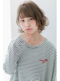 ＊LOREN＊透明感グレージュデジタルパーマフェアリーボブ