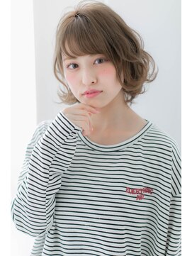 ローレン(LOREN) ＊LOREN＊透明感グレージュデジタルパーマフェアリーボブ