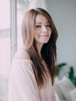 グランシャリオ 笹塚店(Grand Chariot) 斜めバングで大人綺麗なストレートロング