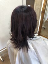 ハグエヴェック(HUG AVEC)&nbsp;ツヤバーガンディーカラー