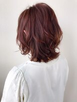ヘアーアンドスパ フェリーチェ ミチ 野田屋町店(HAIR&SPA felice MICHI) 【feliceMICHI島田和也】ひし形レイヤーミディアム