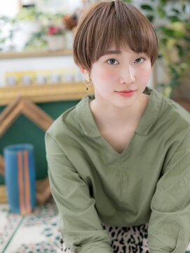 カバーヘア ブリス 戸田公園西口店(COVER HAIR bliss) 大人かわいいダークアッシュボブショートg戸田公園20代30代40代