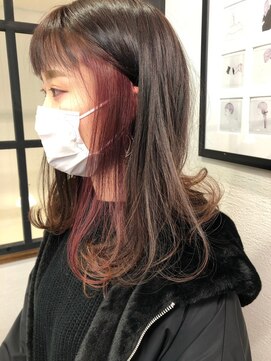 インビテーション(invitation) 【invitation】ラベンダーピンク×ブラウン