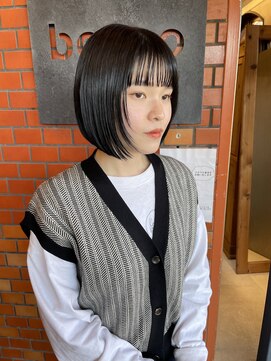 ボスコ 下北沢店(bosco) 黒髪ボブ　　≪saya≫