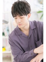 ミック ヘアアンドビューティー 大山店(miq  Hair&Beauty)&nbsp;セミウェットに決める！暗髪くせ毛風ショートa1