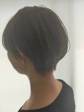 キュウヘアー(KYUU HAIR) 愛されハンサムショート×ブルーベージュ