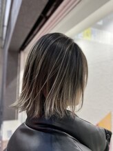 最新ケアカラー【トステア】で輝く髪に☆発色もキレイで色持ちも良い！透明感カラー【外国人風】