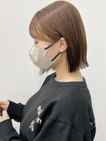 ネオリーブ クーロ(Neolive curro) 横浜☆ケアストレート切りっぱなしボブ