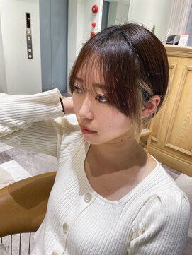 ロンド ロビン 栄(Lond robin) 【Lond robin】木屋元一 前髪/顔まわり/小顔カット/韓国ヘア