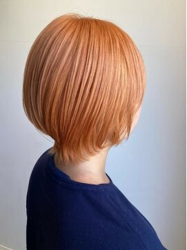 ハーバーズ バイ エムスラッシュ 鎌倉由比ヶ浜(Harbors by M.SLASH) ■HARBORS鎌倉/くびれショート/ウルフ/オレンジブラウン61★