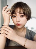 大人可愛い20代30代40代50代小顔ショートボブナチュラルショート