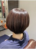 #前髪カタログ#インナーグレージュ#ピンクベージュ