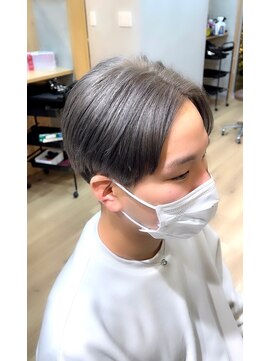 美容室 イズ 館林店(Iz) ウルフマッシュ_ウルフマッシュパーマハイライト