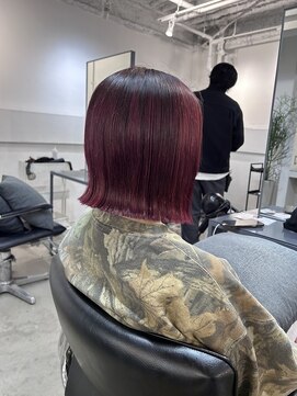 フォト 新宿(foto) 暖色colorボブ