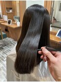 トリートメントで艶髪