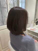 ルシードスタイル グローバルディー 稲毛店(LUCIDO STYLE GLOBAL.D)&nbsp;ふんわりボブ/シナモンベージュ【稲毛】