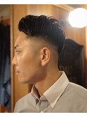 73分 パートカット フェードカット