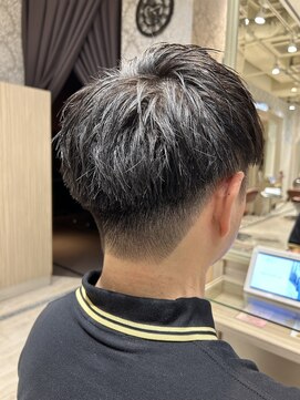 ビス リアン 川口店(Vis lien) 30代40代メンズビジネスナチュラルブラウン爽やかツーブロ