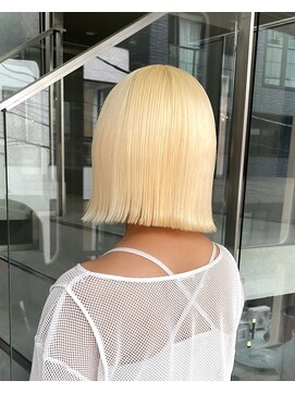 ヲタク(wotaku.) ホワイトブロンドカラーブロンドヘアーハイトーンケアブリーチ